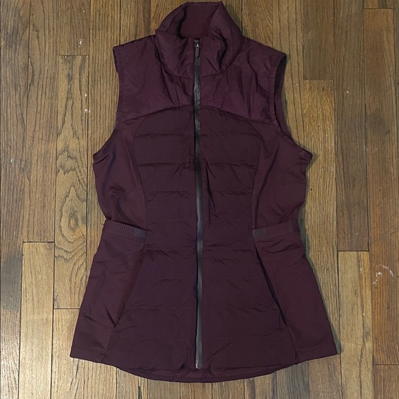 lululemon athletica Jackets & Blazers - Lululemon down for it all vest in dark adobe size 6